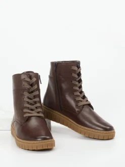 Damen Semler – Schnürboots aus Kalbleder dunkel