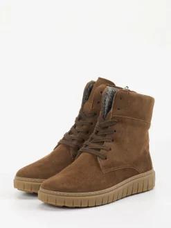 Damen Semler – Schnürboots aus Veloursleder