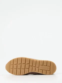 Damen Semler – Schnürboots aus Veloursleder in Taupe