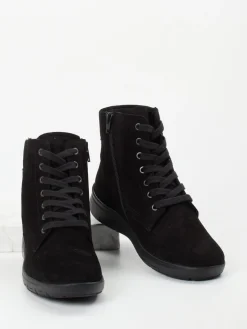 Damen Semler – Schnürboots aus Veloursleder