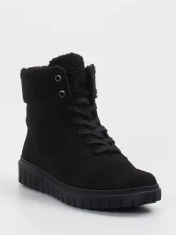 – Schnürboots aus Veloursleder*Semler Online