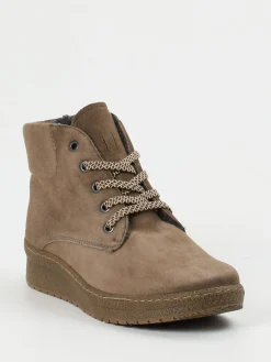 – Schnürboots aus Veloursleder in*Semler Clearance