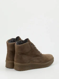 – Schnürboots aus Veloursleder in*Semler Clearance