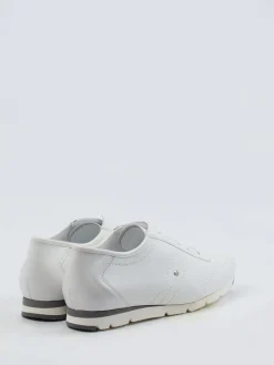 Damen Semler – Schnürschuh aus Kalbleder in Offwhite