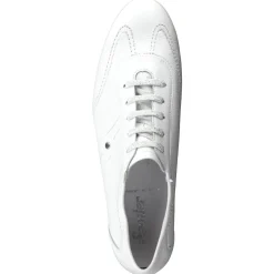 Damen Semler – Schnürschuh aus Kalbleder in Offwhite