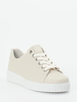 Damen Semler – Schnürschuh aus Kalbleder Cremeweiß