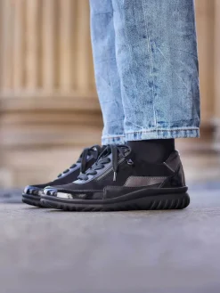 – Schnürschuh aus Veloursleder*Semler Outlet