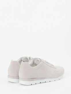 Damen Semler – Schnürschuh aus Veloursleder Hell