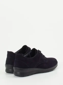 – Schnürschuh aus Veloursleder Dunkel*Semler Outlet