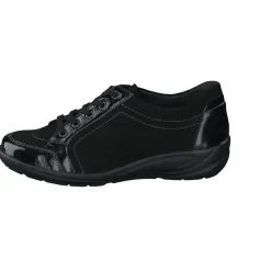 – Schnürschuhe aus Veloursleder*Semler Discount