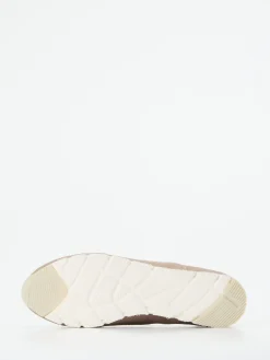 – Schnürsneaker aus Veloursleder in Taupe*Semler Sale