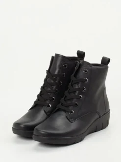 – Schnürstiefelette aus Kalbleder*Semler Sale