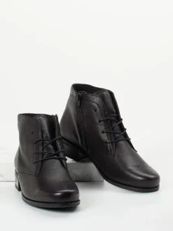 – Schnürstiefelette aus Kalbleder*Semler Discount