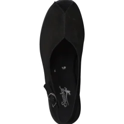 – Slingback-Sandale aus Veloursleder*Semler Sale