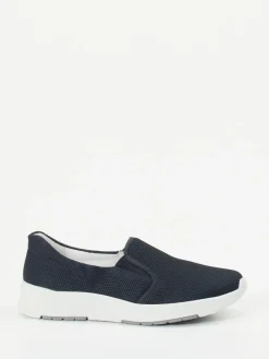 Damen Semler – Slip-On Sneaker aus Textil in Dunkel