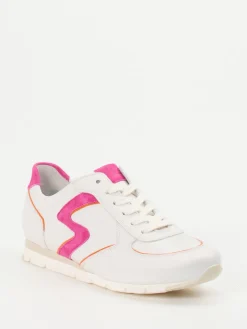 Damen Semler – Sneaker aus Kalb- und Veloursleder Offwhite