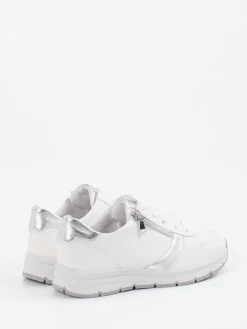 Damen Semler – Sneaker aus Kalbleder in Offwhite