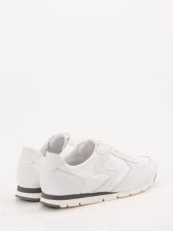 – Sneaker aus Kalbleder und Nylon Offwhite*Semler Online