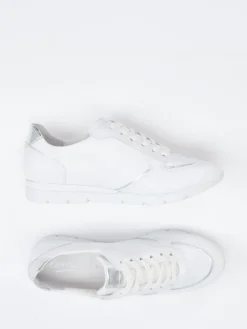 Damen Semler – Sneaker aus Kalbleder mit Metallic-Details