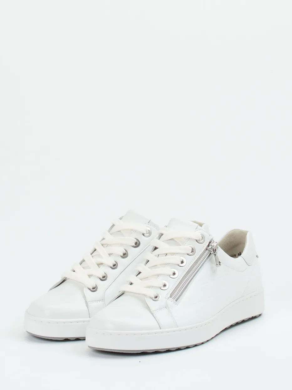 – Sneaker aus Kalbleder mit Krokoprägung*Semler Best