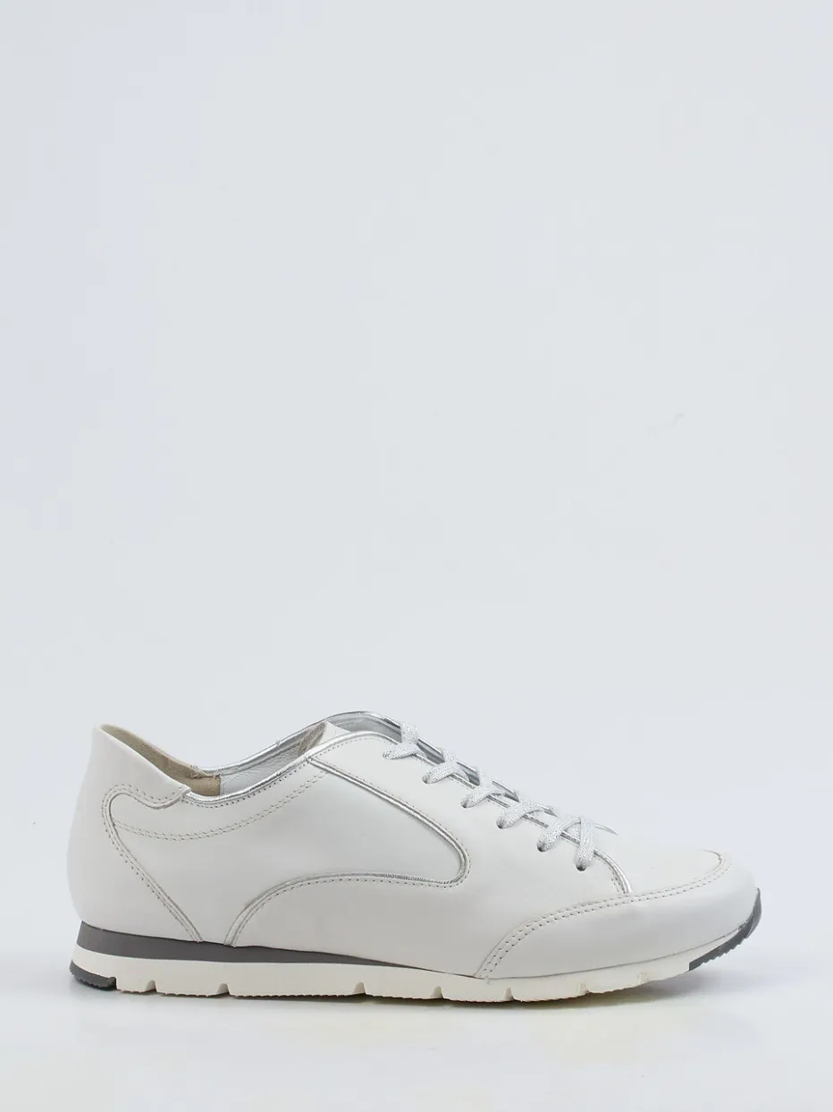 Damen Semler – Sneaker aus Kalbleder in Offwhite