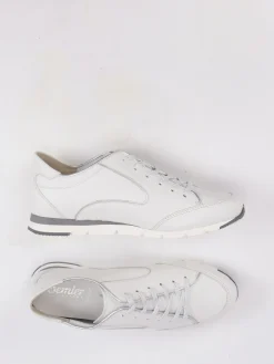 Damen Semler – Sneaker aus Kalbleder in Offwhite