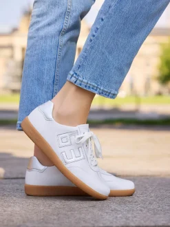 Damen Semler – Sneaker aus Kalbleder mit Silberdetails