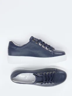 – Sneaker aus Kalbleder Dunkel*Semler Clearance