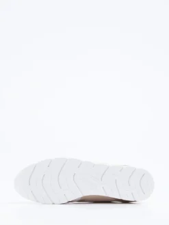 Damen Semler – Sneaker aus Metallicleder Champagner