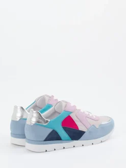 – Sneaker aus Veloursleder in Pastell-Mix*Semler Outlet