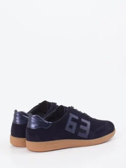 Damen Semler – Sneaker aus Veloursleder mit Metallic-Details