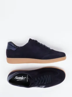 Damen Semler – Sneaker aus Veloursleder mit Metallic-Details