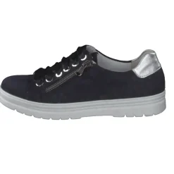 – Sneaker aus Veloursleder Dunkel*Semler Hot