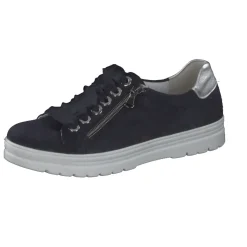 – Sneaker aus Veloursleder Dunkel*Semler Hot