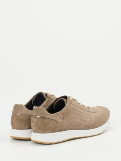 Damen Semler – Sneaker aus Veloursleder in Sandbeige