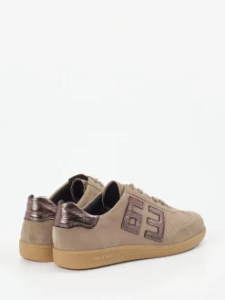 – Sneaker aus Veloursleder in Sandbeige*Semler Hot