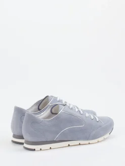 Damen Semler – Sneaker aus Veloursleder in Rauch