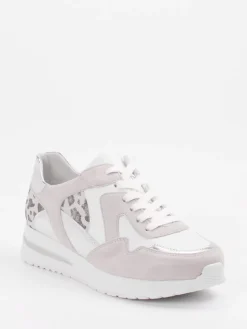 Damen Semler – Sneaker aus Veloursleder mit Metallic-Details