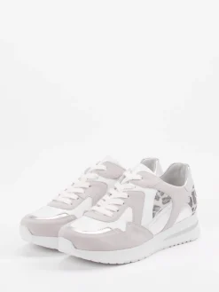 Damen Semler – Sneaker aus Veloursleder mit Metallic-Details