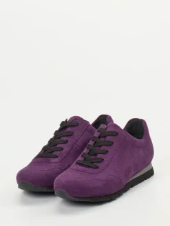 – Sneaker aus Veloursleder violett*Semler
