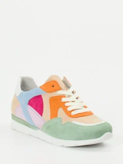 Damen Semler – Sneaker aus Veloursleder Colorblocking