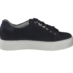 Damen Semler – Sneaker aus Veloursleder Dunkel