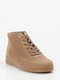 – Stiefelette aus Veloursleder sandbeige*Semler Best