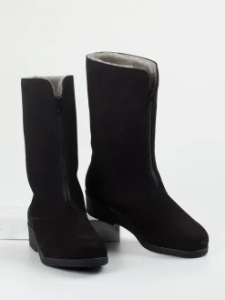 – Winterstiefel aus Veloursleder*Semler Hot