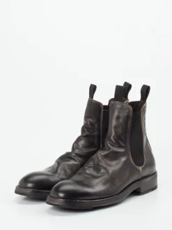 Herren Shoto – Chelsea Boots aus Pferdeleder Dunkelbraun