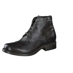 Herren Shoto – Schnürboots aus Kalbleder Dunkelgrau