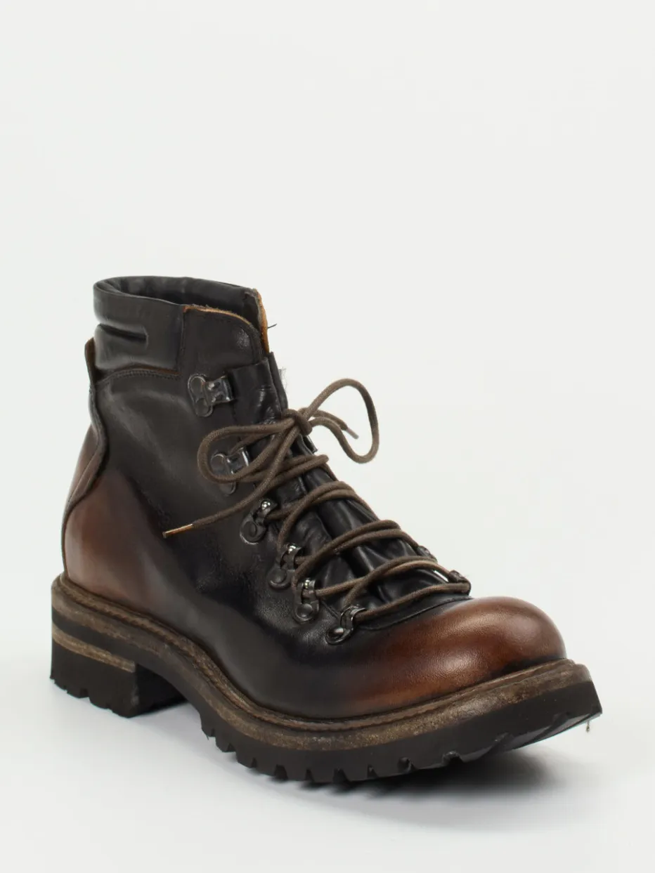 Herren Shoto – Wanderboots aus Pferdeleder dunkel