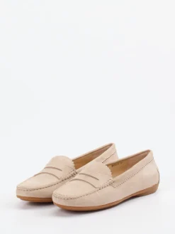 Damen Si – Loafer aus Veloursleder in