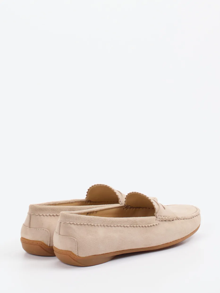 Damen Si – Loafer aus Veloursleder in