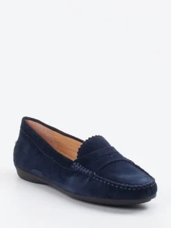 – Loafer aus Veloursleder Dunkel*Si Discount
